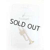 カードホルダー　トランペット　※在庫限り　※ご購入1個につき120ポイント付与(会員登録要)　◇ゆうパケット発送可
