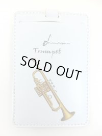 カードホルダー　トランペット　※在庫限り　※ご購入1個につき120ポイント付与(会員登録要)　◇ゆうパケット発送可