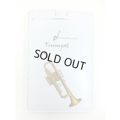 画像1: カードホルダー　トランペット　※在庫限り　※ご購入1個につき120ポイント付与(会員登録要)　◇ゆうパケット発送可