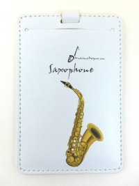 カードホルダー　サックス　※在庫限り　※ご購入1個につき120ポイント付与(会員登録要)　◇ゆうパケット発送可