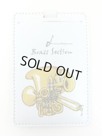 カードホルダー　ブラスセクション　※在庫限り　※ご購入1個につき120ポイント付与(会員登録要)　◇ゆうパケット発送可