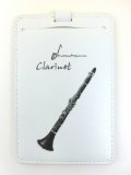 カードホルダー　クラリネット　※在庫限り　※ご購入1個につき120ポイント付与(会員登録要)　◇ゆうパケット発送可