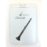 カードホルダー　クラリネット　※在庫限り　※ご購入1個につき120ポイント付与(会員登録要)　◇ゆうパケット発送可