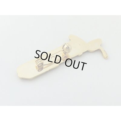 画像2: スタンダードブローチ　バリトンサックス　ゴールド