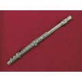 スタンダードブローチ　フルート　シルバー　※在庫限り　※ご購入1個につき140ポイント付与(会員登録要)