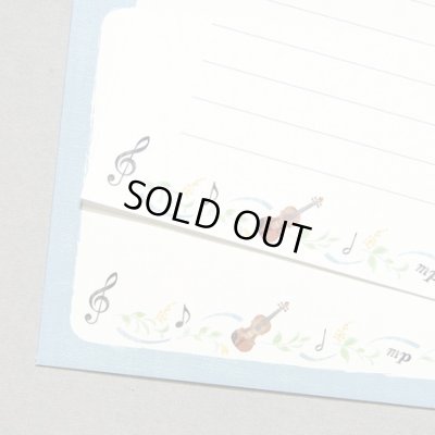 画像7: ケース入ミニレターセット　音楽　※在庫限り　◇ゆうパケット発送可