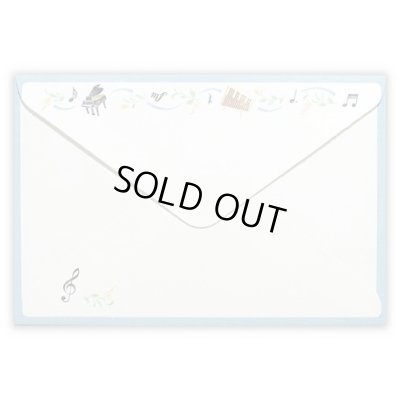 画像5: ケース入ミニレターセット　音楽　※在庫限り　◇ゆうパケット発送可