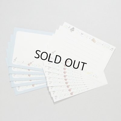 画像8: ケース入ミニレターセット　音楽　※在庫限り　◇ゆうパケット発送可