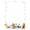 Quu音楽隊　ミニミニレターセット　※在庫限り　※ご購入1個につき33ポイント付与(会員登録要)　◇ゆうパケット発送可