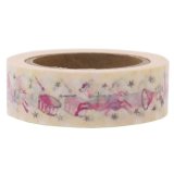 Tomoko Hayashi 　15mmマスキングテープ　ホース　※在庫限り　※ご購入1個につき24ポイント付与(会員登録要)　◇ゆうパケット発送可