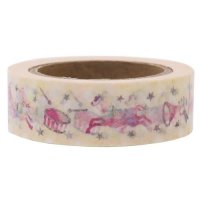 Tomoko Hayashi 　15mmマスキングテープ　ホース　※在庫限り　※ご購入1個につき24ポイント付与(会員登録要)　◇ゆうパケット発送可