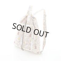 折りたたみリュックバッグ　楽器柄　◇ゆうパケット発送可