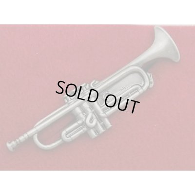 画像1: スタンダードブローチ　トランペット　シルバー　※在庫限り　※ご購入1個につき140ポイント付与(会員登録要)