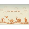 MY GALLERY　お絵かきファイル　どうぶつ音楽隊　A3