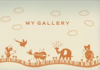 MY GALLERY　お絵かきファイル　どうぶつ音楽隊　A3