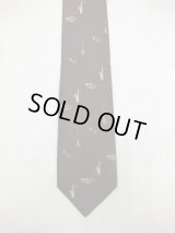 ネクタイ　楽器　ブラウン　※在庫限り　※ご購入1個につき320ポイント付与(会員登録要)