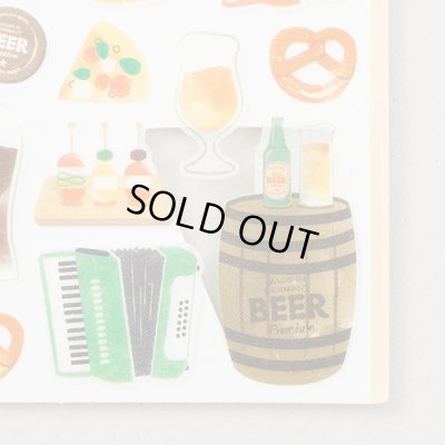 画像3: シール　マルシェ　ビール柄　※在庫限り　※ご購入1個につき26ポイント付与(会員登録要)　◇ゆうパケット発送可