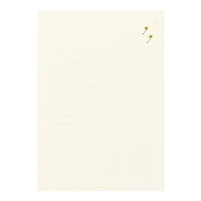 画像5: 便箋 しあわせをはこぶ手紙 青い鳥柄 ◇ゆうパケット発送可