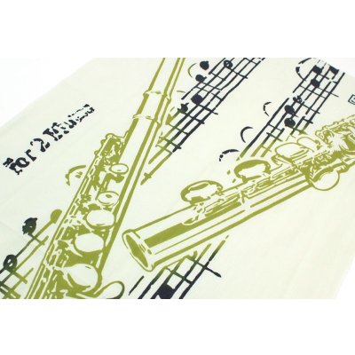 画像2: にじゆら手ぬぐい　フルート　◇ゆうパケット発送可