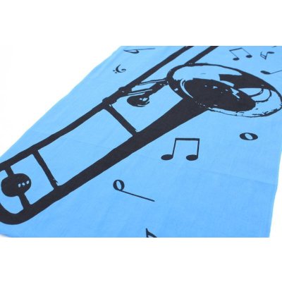 画像2: にじゆら手ぬぐい　トロンボーン　◇ゆうパケット発送可