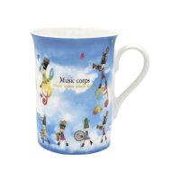 マグカップ　コースター付き　マーチングバンド　※在庫限り　※ご購入1個につき80ポイント付与(会員登録要)