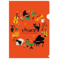 クリアファイル　vivace　◇ゆうパケット発送可