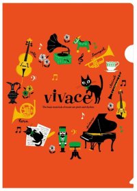 クリアファイル　vivace　◇ゆうパケット発送可