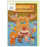 バースデーカード　Creald　誕生日　ツリー　※在庫限り　※ご購入1個につき34ポイント付与(会員登録要)　◇ゆうパケット発送可