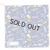 ガッツ！！「吹奏楽部」ぺたぺたクロス　※在庫限り　※ご購入1個につき80ポイント付与(会員登録要)　◇ゆうパケット発送可