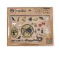 irodo（イロド）布用転写シール　Chat noir　◇ゆうパケット発送可