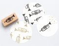 Perlenfischer　スタンプ　トランペット　◇ゆうパケット発送可