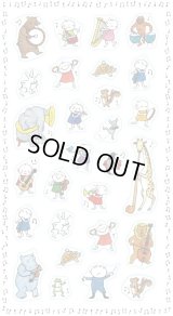 シール　Quu音楽隊　◇ゆうパケット発送可