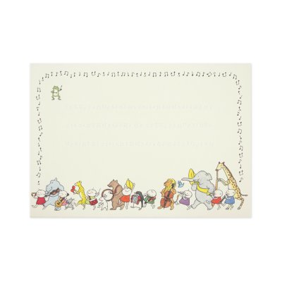 画像4: Quu音楽隊　ミニレターセット　◇ゆうパケット発送可