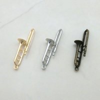 楽器チャーム　トロンボーン　◇ゆうパケット発送可