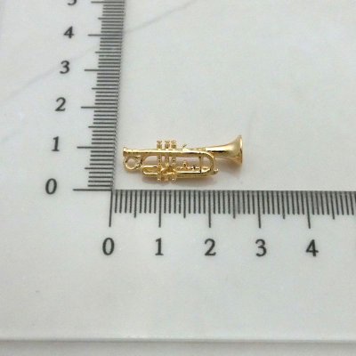 画像3: 楽器チャーム　トランペット　◇ゆうパケット発送可