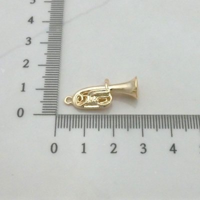 画像3: 楽器チャーム　チューバ　◇ゆうパケット発送可