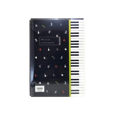 画像2: A4ファイルケース　Musical instrument　◇ゆうパケット発送可
