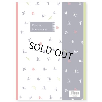 画像2: A5ノート　Musical instrument　◇ゆうパケット発送可