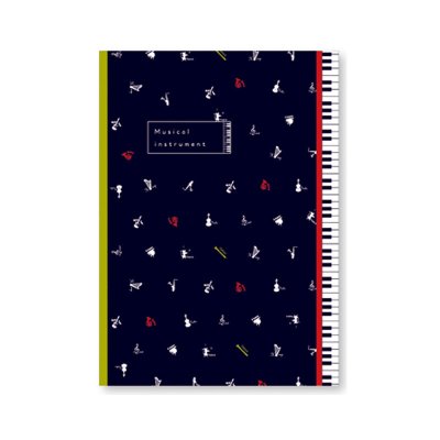 画像1: A5ノート　Musical instrument　◇ゆうパケット発送可