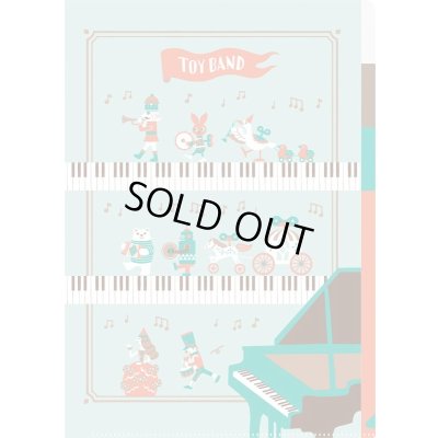 画像1: 3ポケットファイル　A4　トイバンド　※在庫限り　※ご購入1個につき36ポイント付与(会員登録要)　◇ゆうパケット発送可