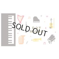 ミニメモ　ドットミュージック　◇ゆうパケット発送可