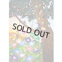 ジグソーパズル　朝顔　夏蝉　藤城清治　500ピース　※在庫限り　※ご購入1個につき250ポイント付与(会員登録要)