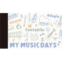 ミニメモ　MY MUSIC DAYS　◇ゆうパケット発送可