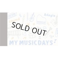 ミニメモ　MY MUSIC DAYS　◇ゆうパケット発送可