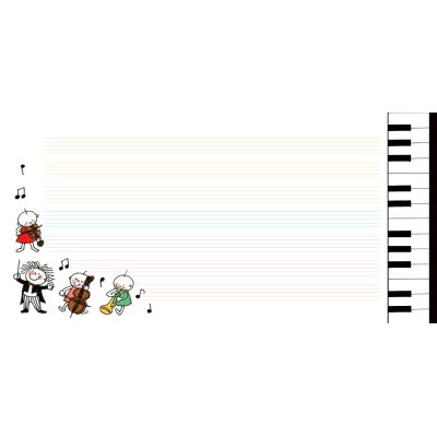 画像3: Quuオーケストラ　一筆箋　◇ゆうパケット発送可