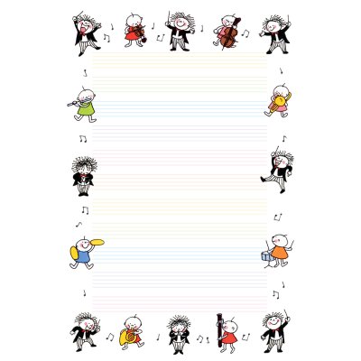 画像2: Quuオーケストラ　はがき箋　◇ゆうパケット発送可