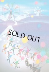 ジグソーパズル　ラベンダー畑の夢　藤城清治　300ピース