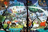 ジグソーパズル　こびとの楽園　藤城清治　300ピース
