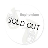 楽器缶バッジ　ユーフォニアム　◇ゆうパケット発送可
