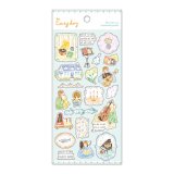 シール　Easy day　ミュージック　◇ゆうパケット発送可